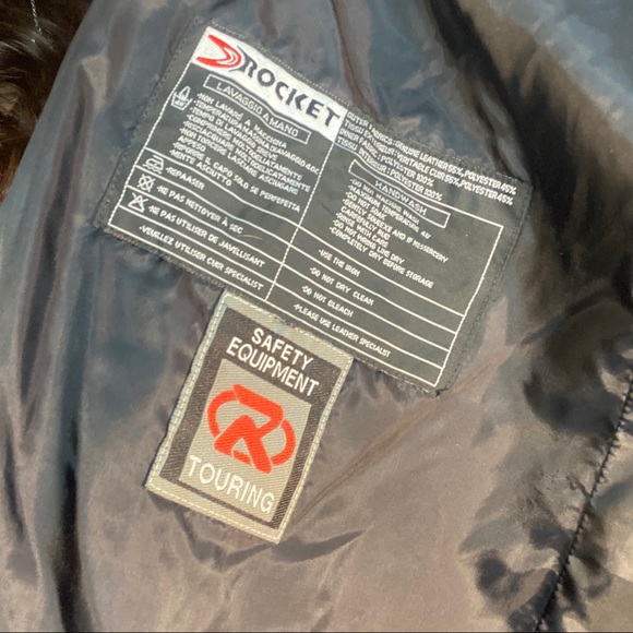 Joe Rocket leather padded motorcycle jacket ⚡️ - Picture 7 of 7